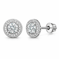 Pendientes “FIFTY” Argento 925 - Moissanite