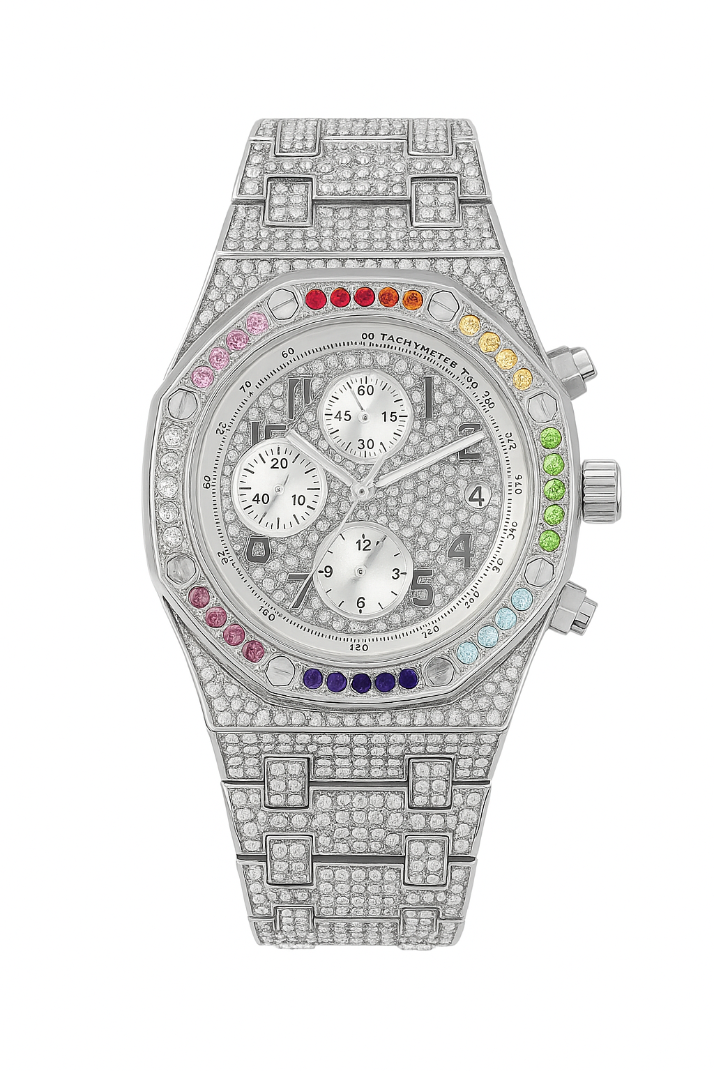 Reloj  " RAINBOW SILVER "