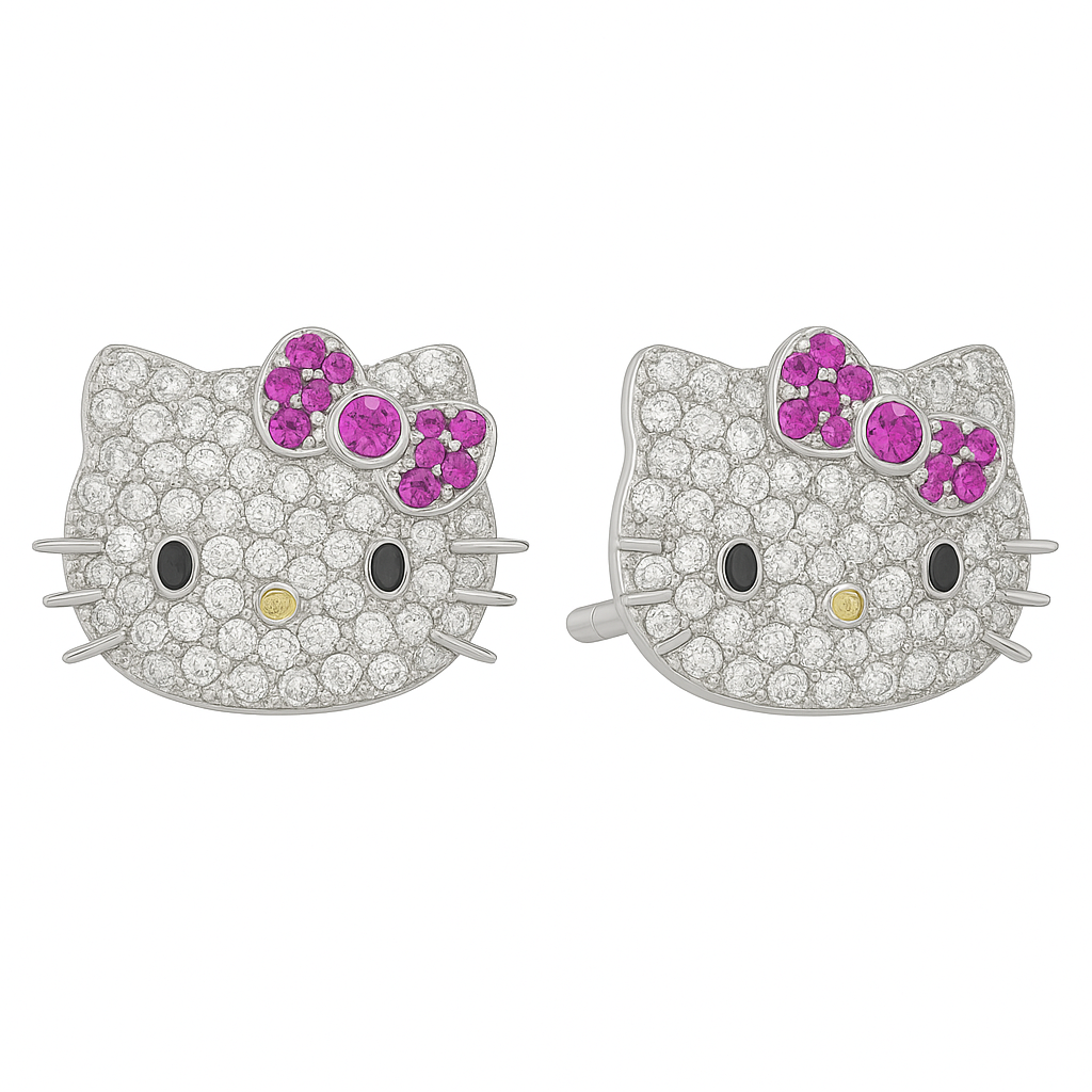 Pendientes "HELLO KITTY"