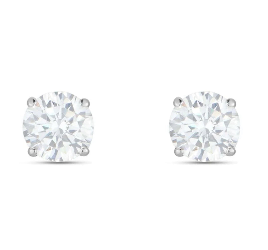 Pendientes “Punto Luce” ARGENTO 925 (Diametro 7mm).