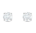 Pendientes “Punto Luce” ARGENTO 925 (Diametro 7mm).