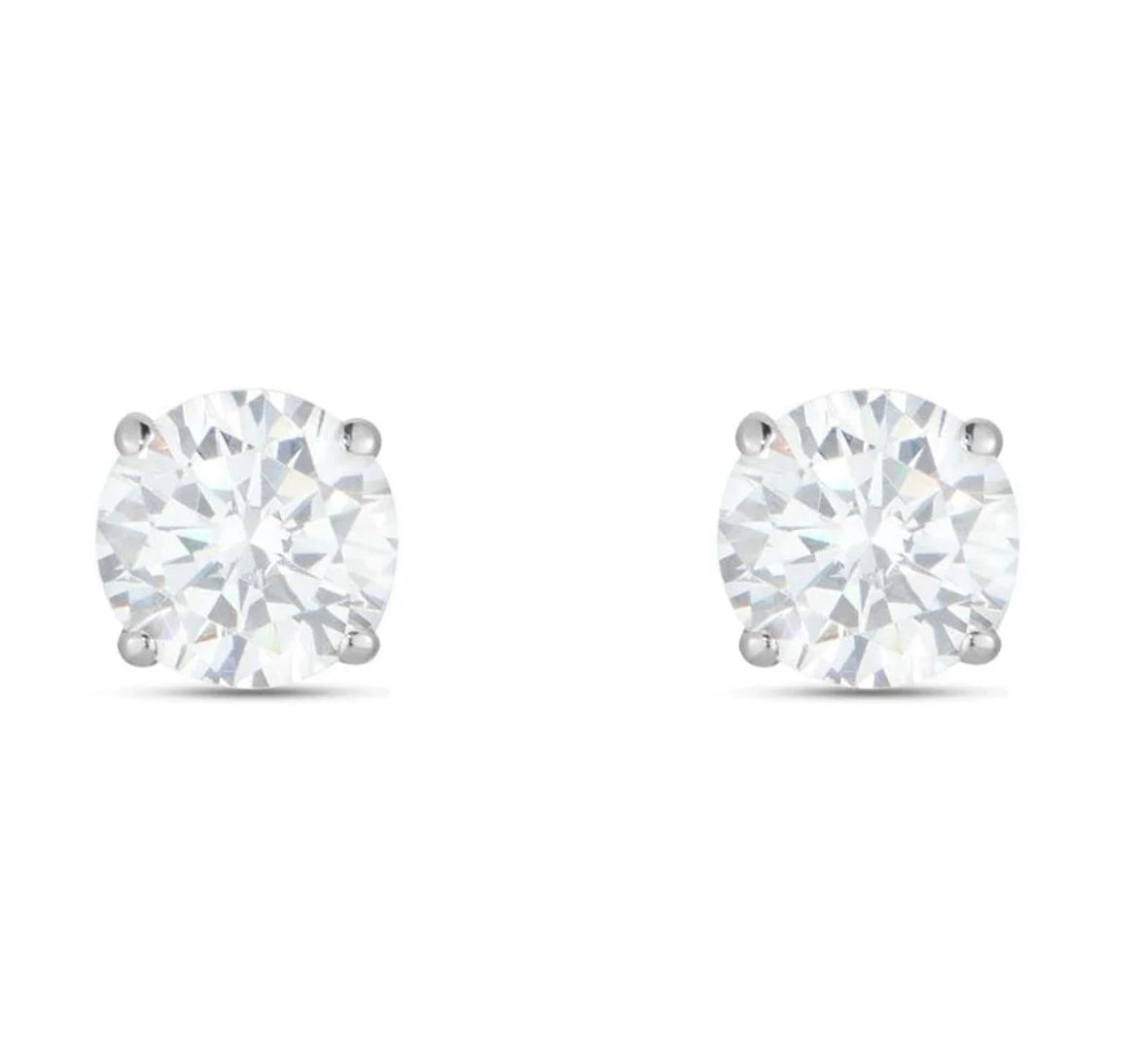 Pendientes “Punto Luce” ARGENTO 925 (Diametro 7mm).