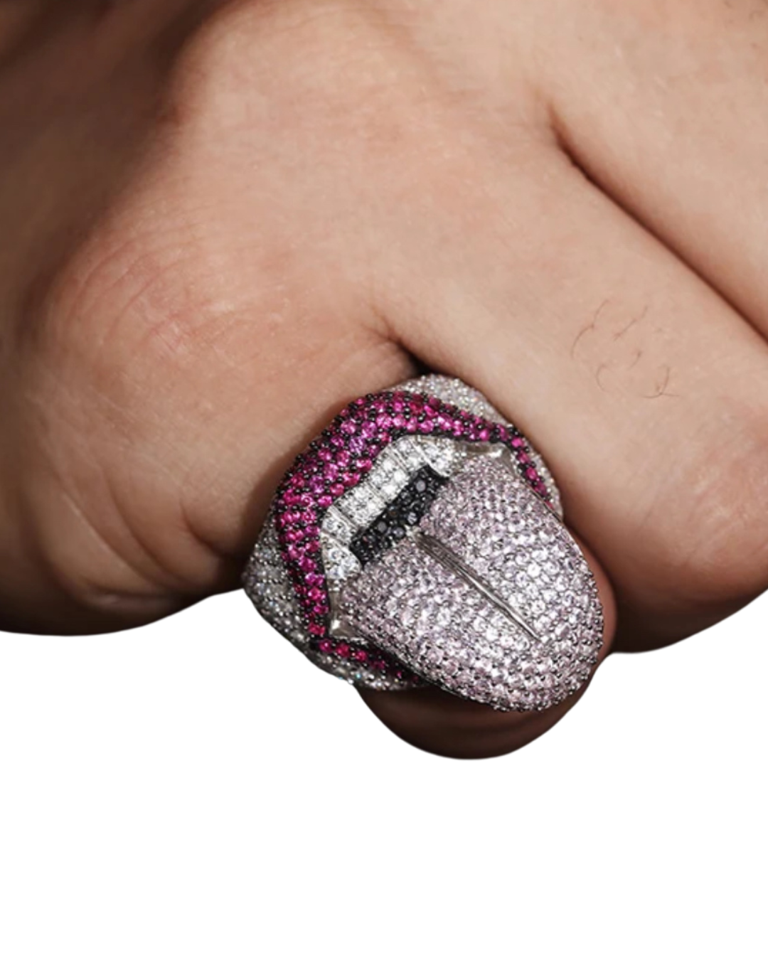 Anillo "A$AP" PLATA 925 - MOISSANITE