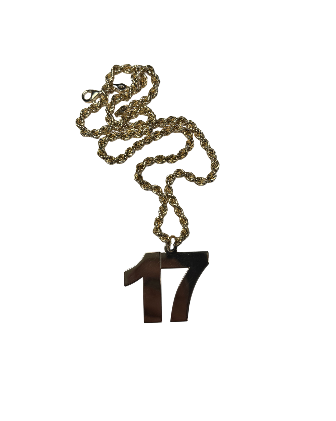 Colgante "17 MARE FUORI" ARGENTO 925