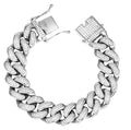 KATERIN – Bracciale Cuban ICE ARGENTO 925
