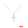 COLLANA "CROCE" SILVER