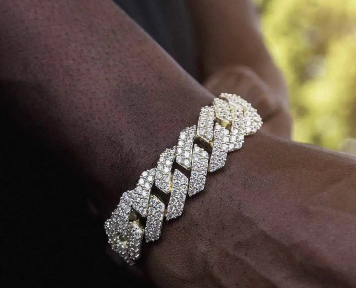 Pulsera “Cuban ICE Gold” 19mm Katerin