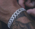 Pulsera “Cuban ICE Silver” 10mm Katerin