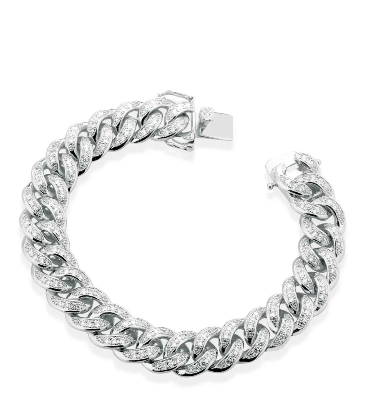 Pulsera “Cuban Silver” Katerin
