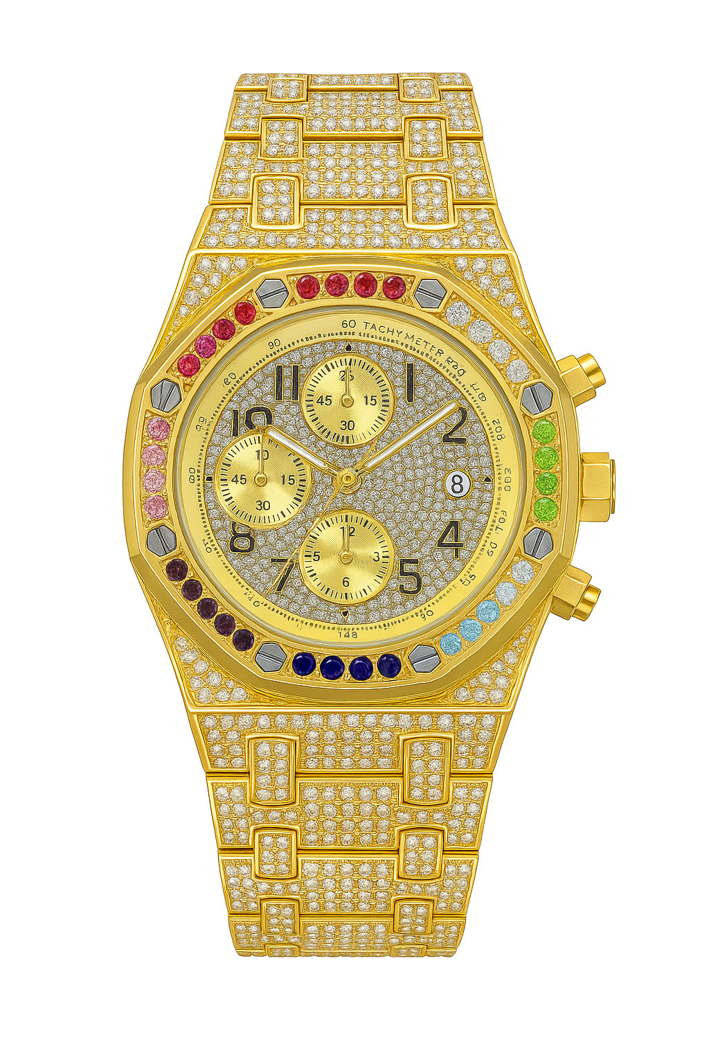 Reloj  " RAINBOW GOLD "