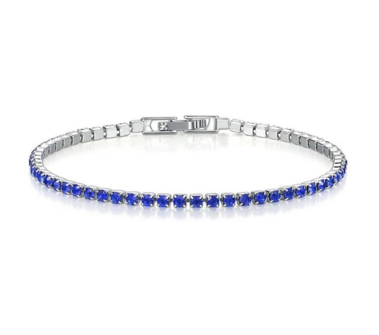 Pulsera “Tennis Blu KATERIN”