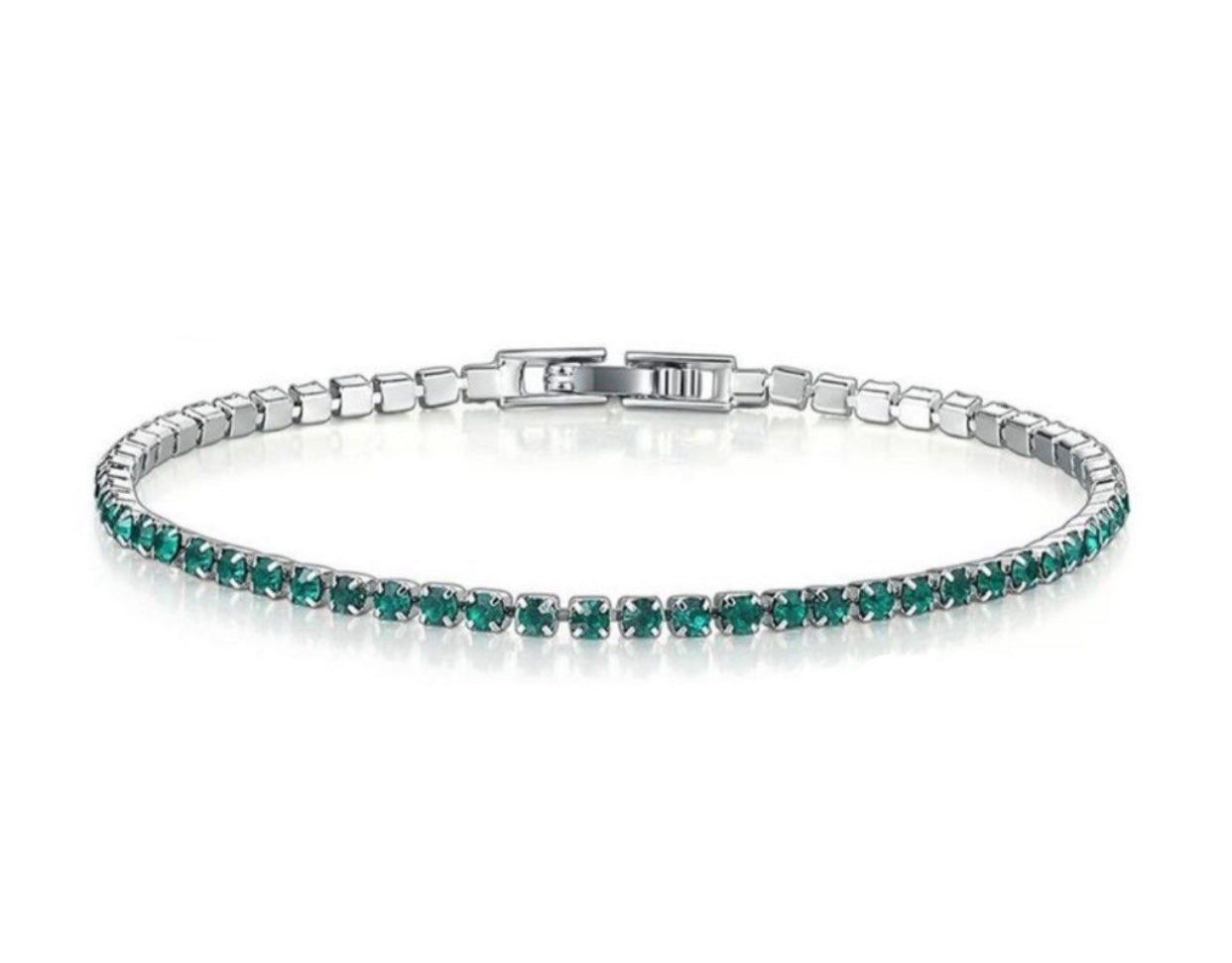 Pulsera “Tennis Green” KATERIN
