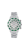 Reloj Katerin “ Hawaii” Silver & Green