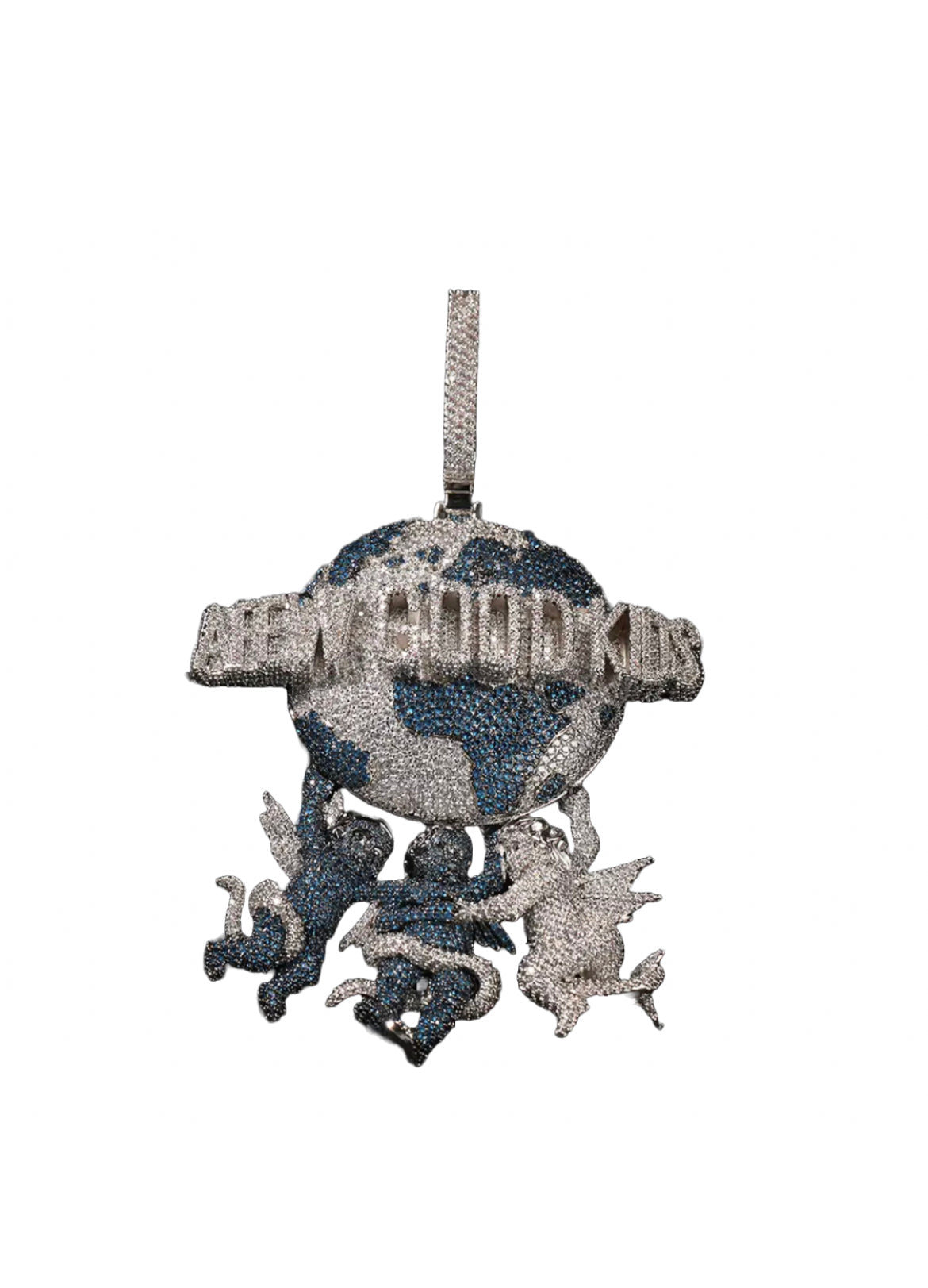 Colgante “Afew Good Kids” Silver&Blu