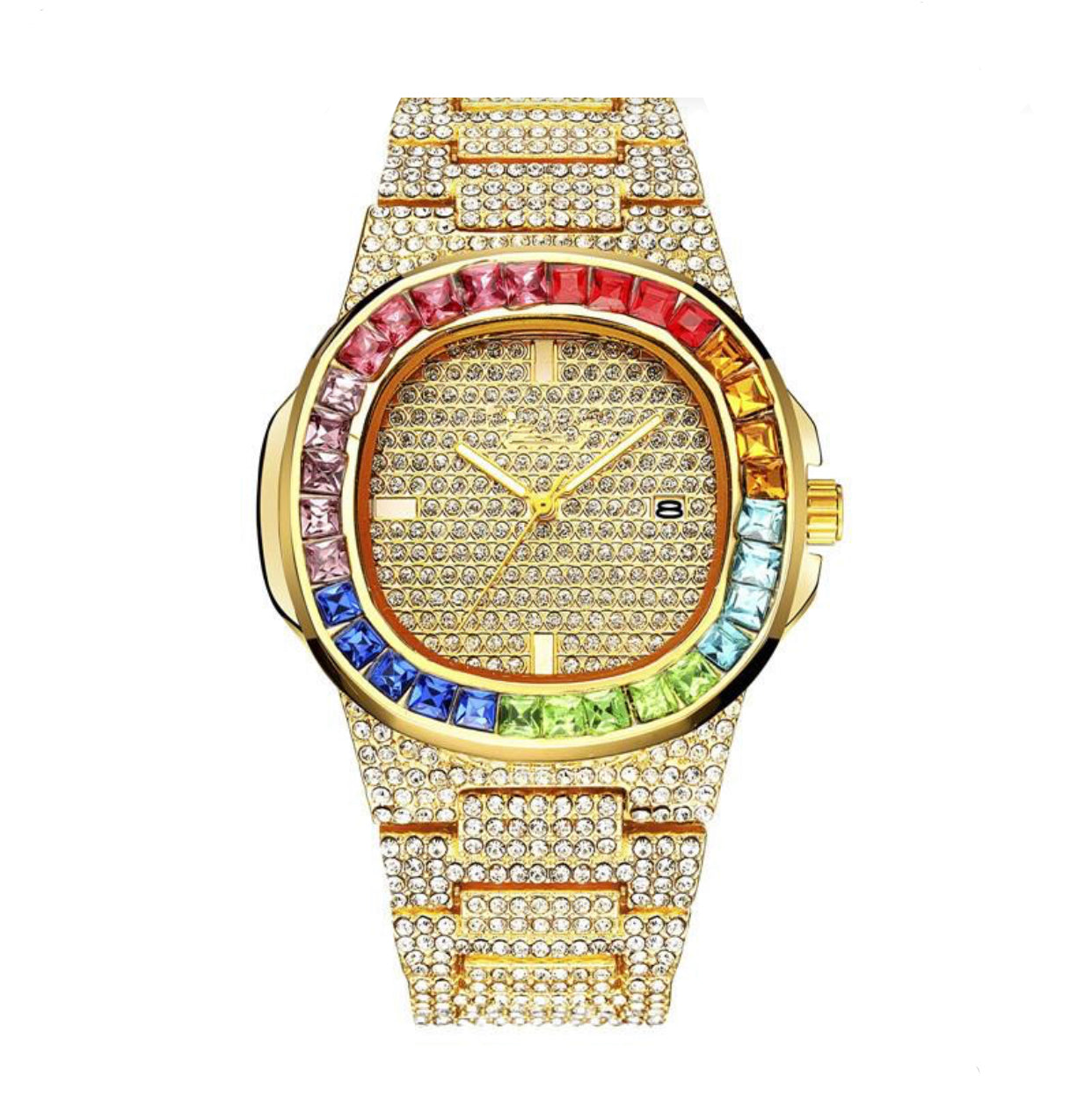 Reloj  KATERIN ICE “Gold & Arcobaleno”