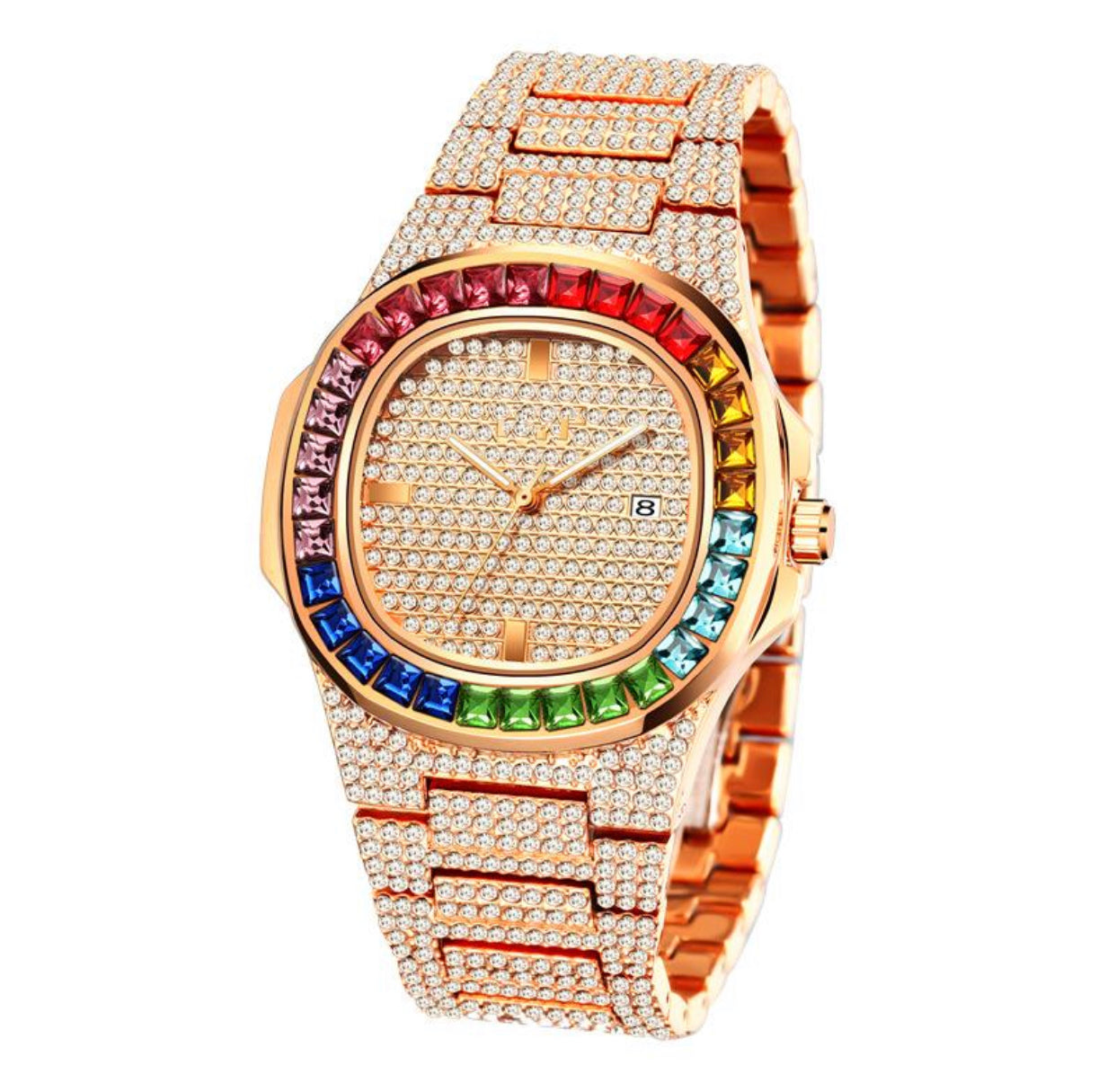 Reloj KATERIN ICE “Rosa & Arcobaleno”