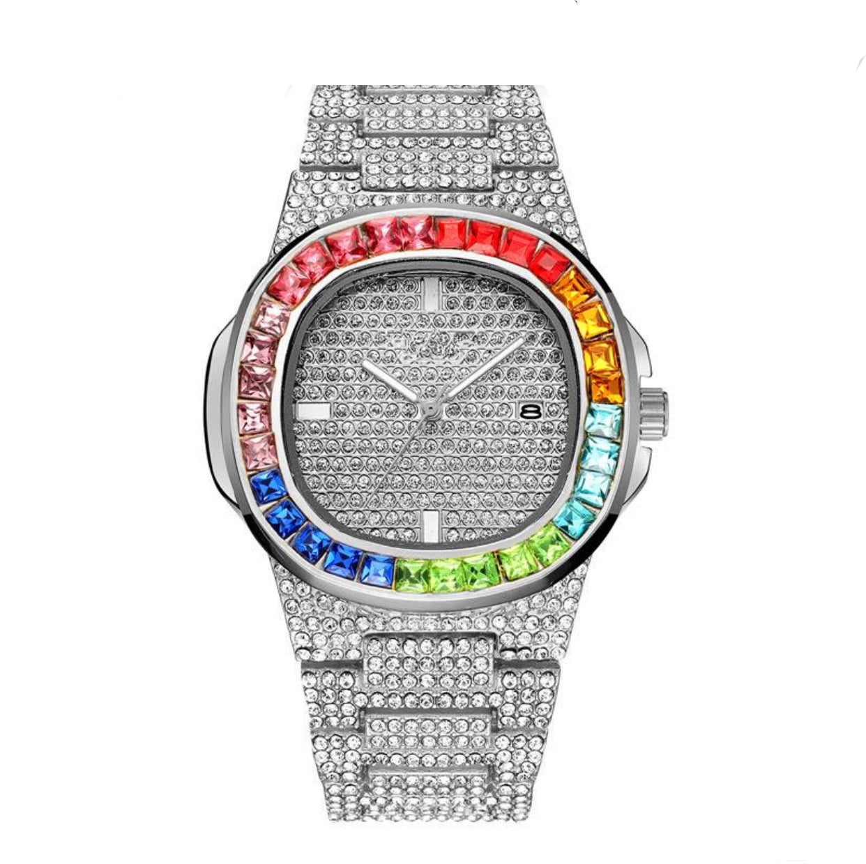 Reloj  KATERIN ICE “Silver & Arcobaleno”