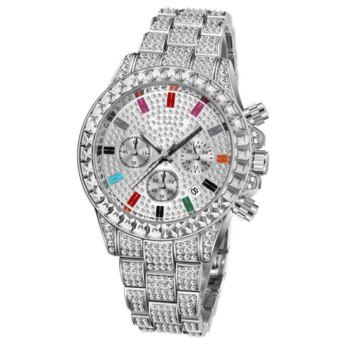 Reloj  Katerin “Rainbow Silver ICE”