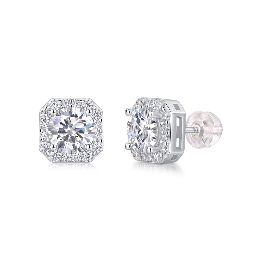 Pendientes “DRIPPY” PLATA925 - Moissanite.