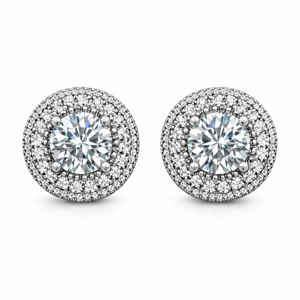 Pendientes “FIFTY” Argento 925 - Moissanite