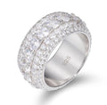 Anillo “Drip Ice” PLATA 925 - Moissanite