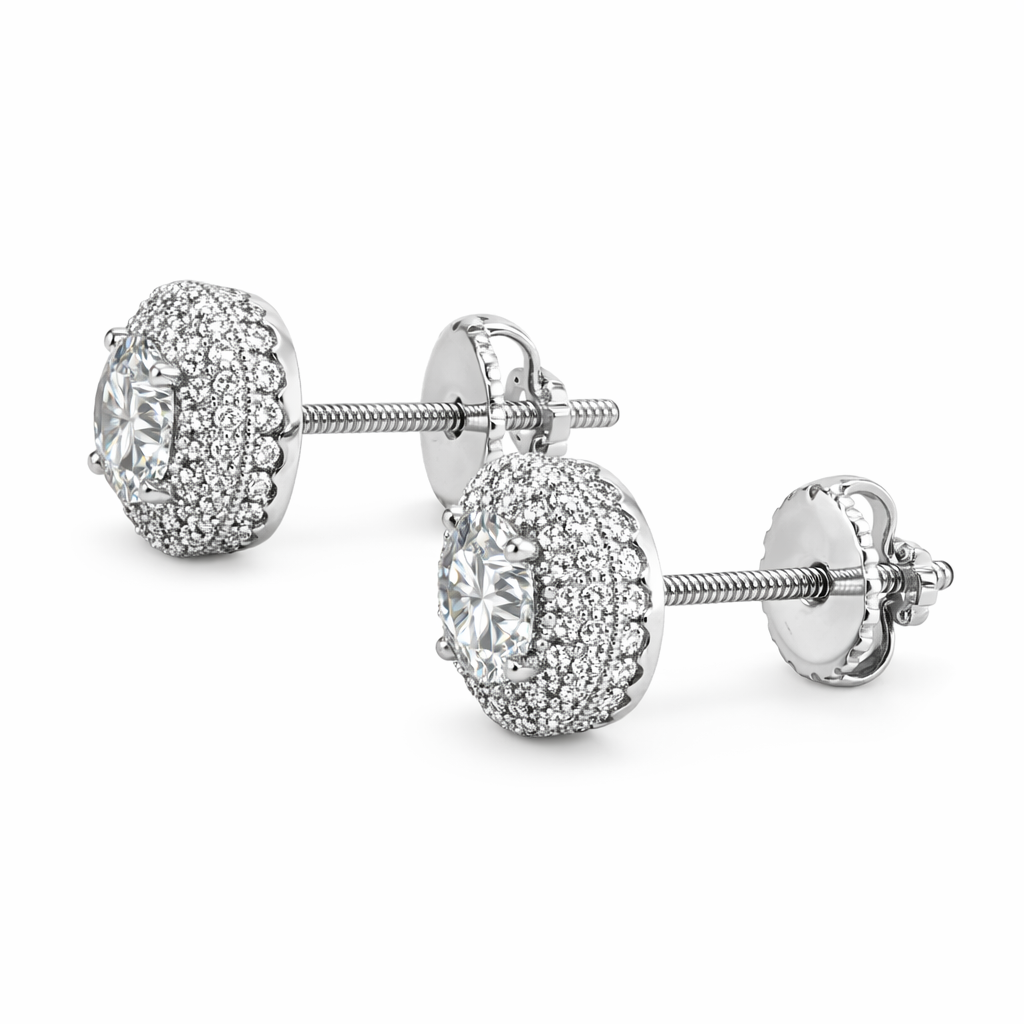 Pendientes “FIFTY” Argento 925 - Moissanite