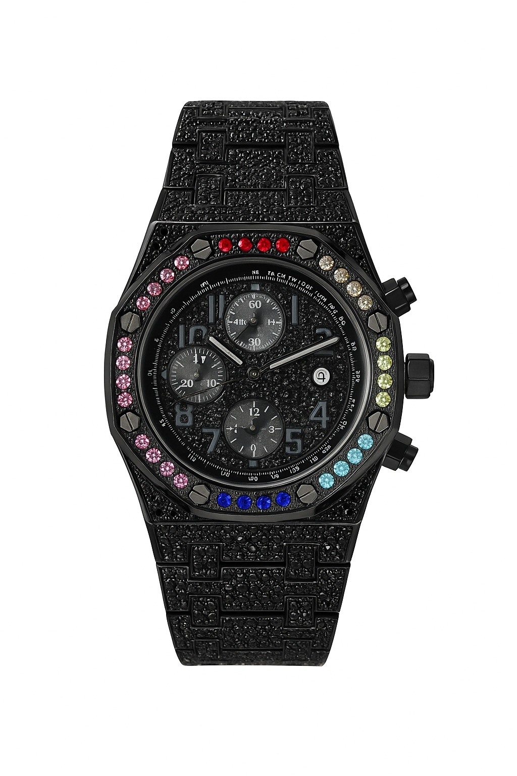 Reloj  " RAINBOW BLACK "