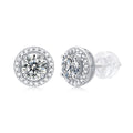 Pendientes "TUPAC" Silver925 - Moissanite