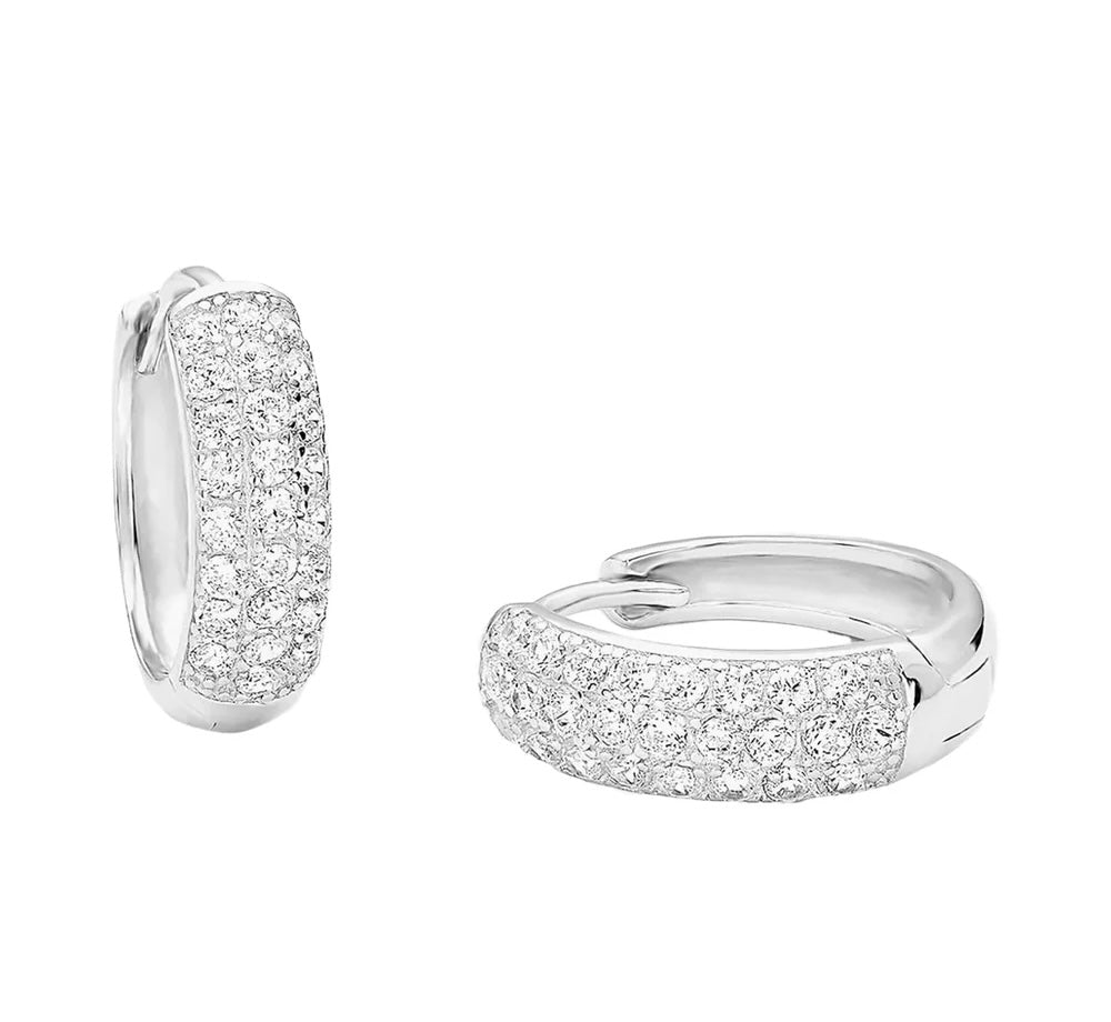 Pendientes PAVÈ “ARGENTO 925”