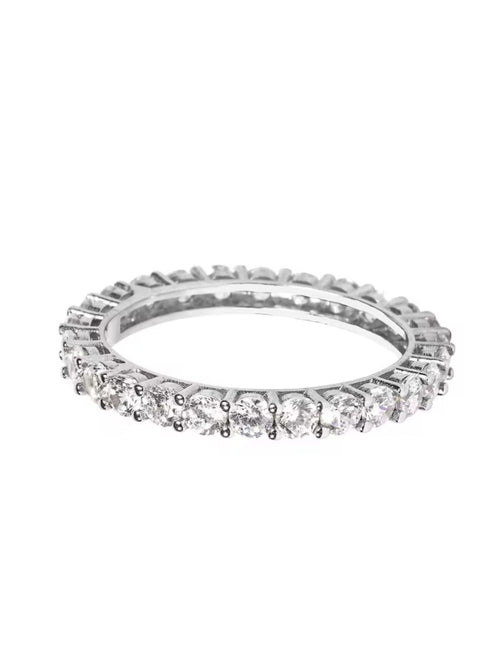 Anillo tennis “Dripice” Plata 925