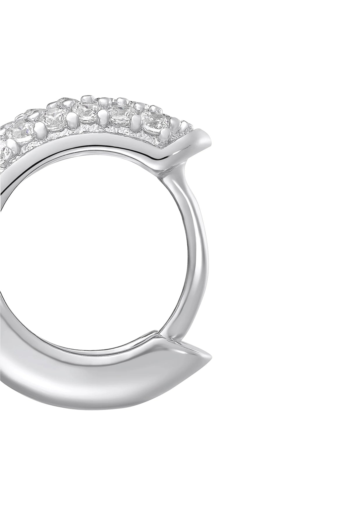 Pendientes “Big Pavè” PLATA 925