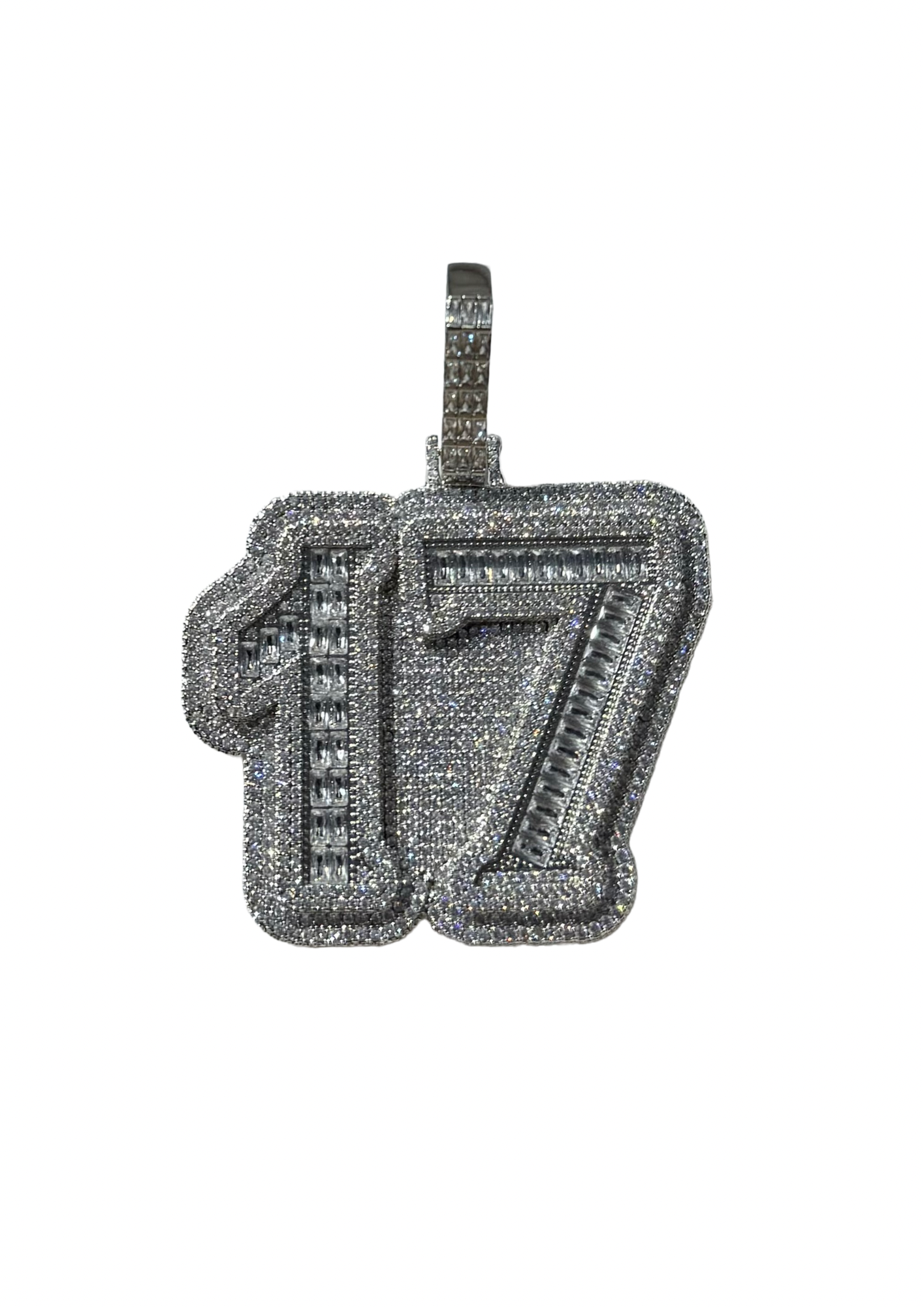 Colgante “17 XXXTENTACION” Silver