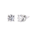 Pendientes "PUNTO LUZ" PLATA 925 8MM