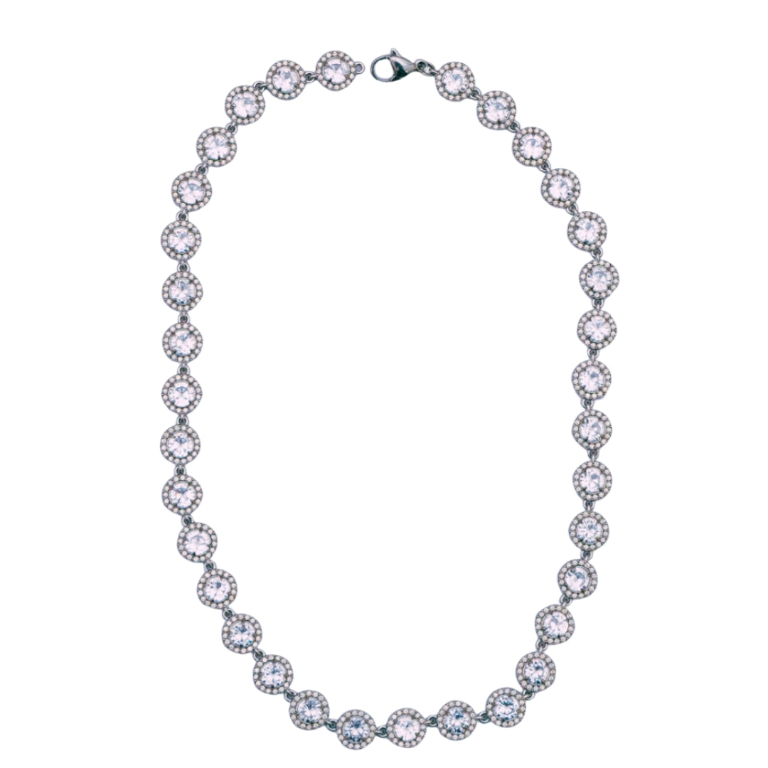 Collana “circle” – Silver (Acciaio Inossidabile)