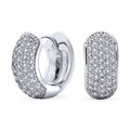 Pendientes “Big Pavè” PLATA 925