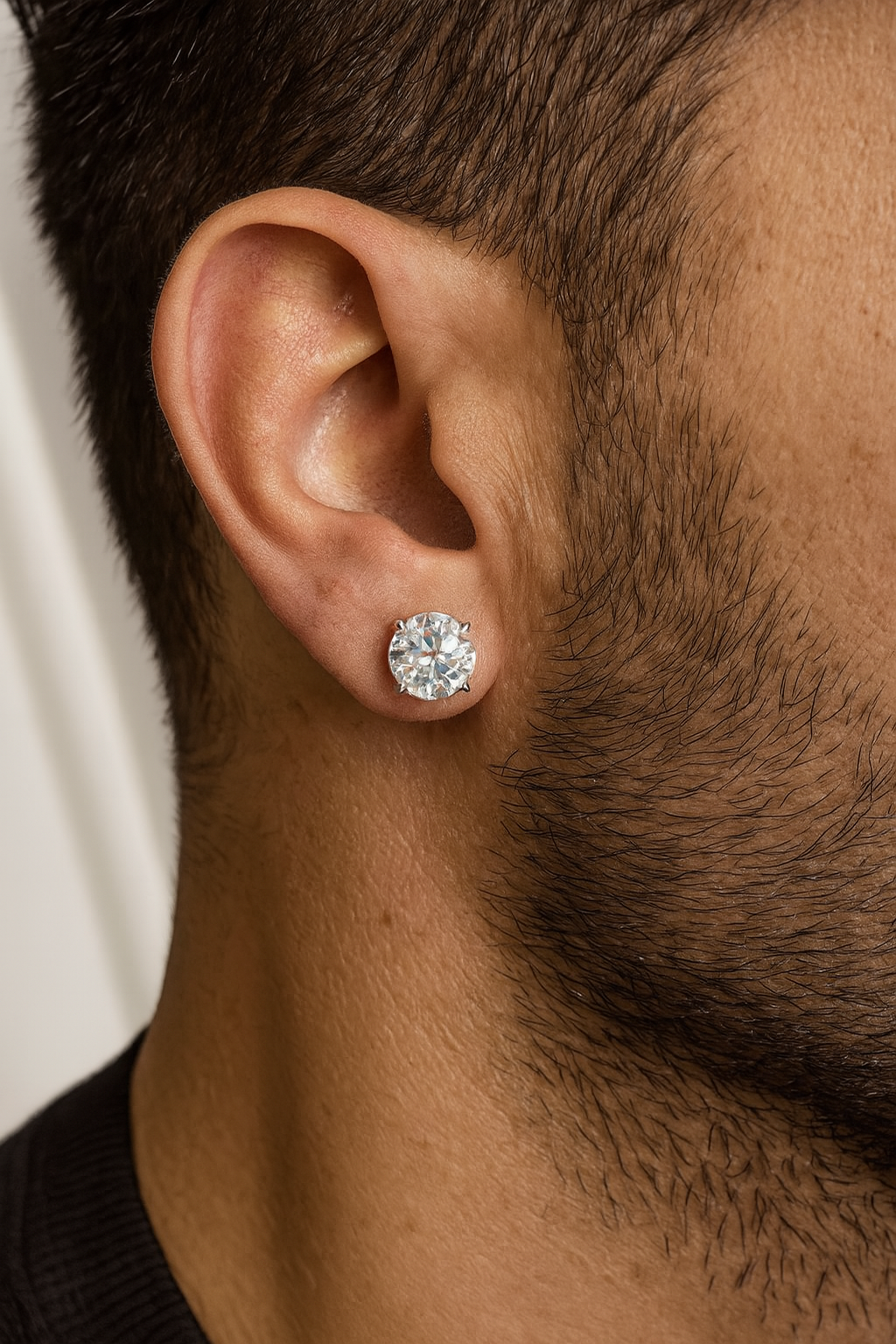 Pendientes “PUNTO LUZ" ARGENTO 925 10MM