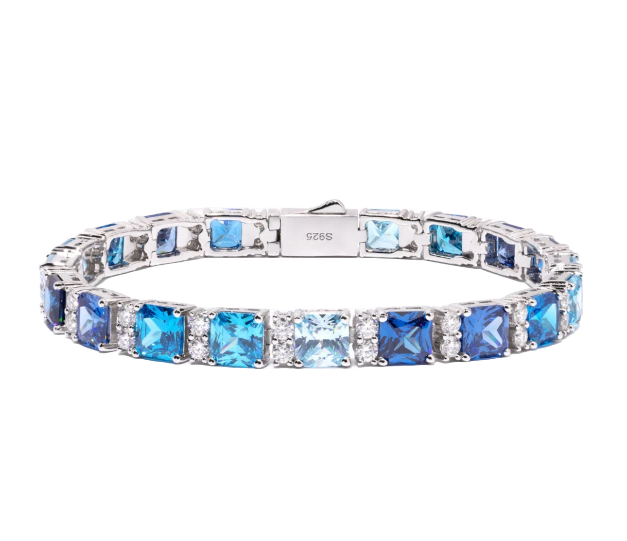 Pulsera "SANTA MONICA BLU" ARGENTO 925