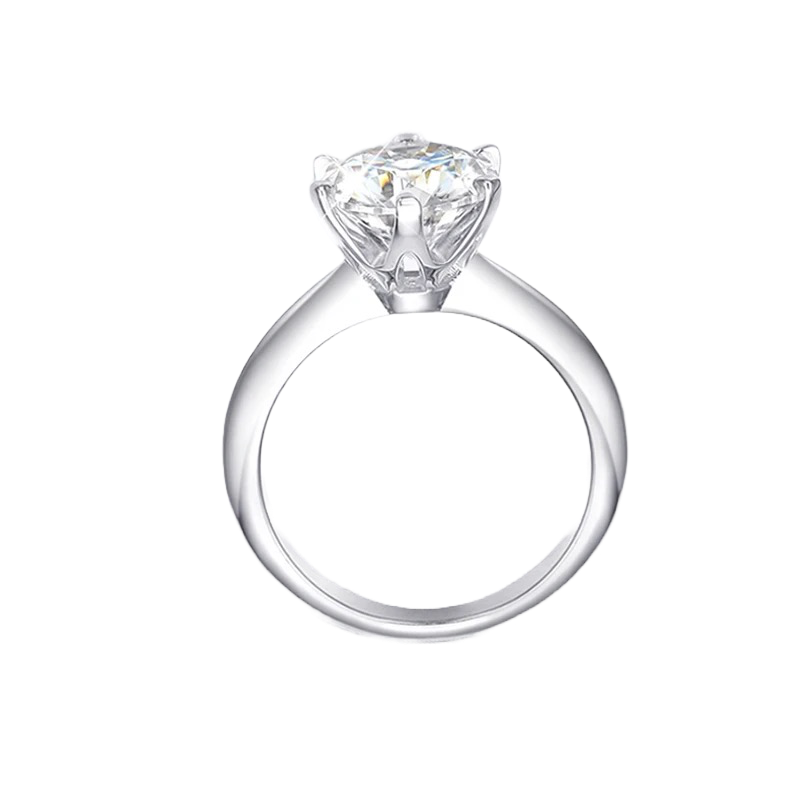 Anillo Punto Luz - Silver925 - Moissanite
