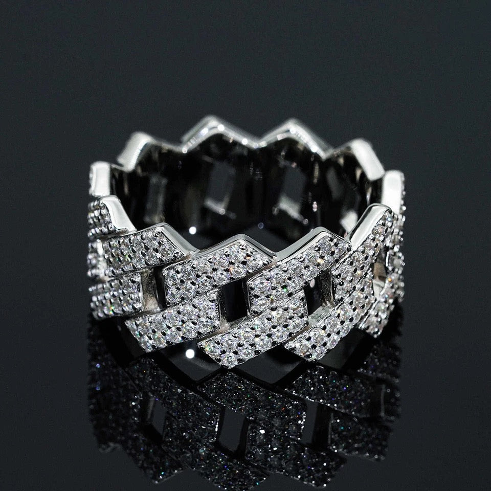 Anillo Cuban - Silver925