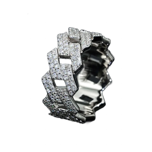 Anillo Cuban - Silver925