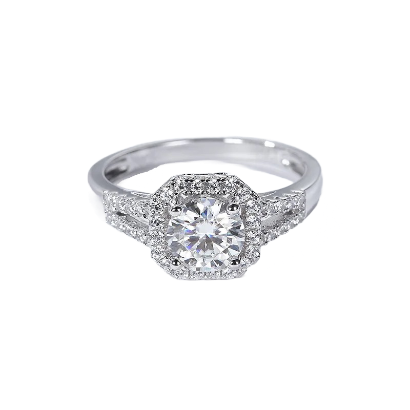 Anillo Infinito - Silver925 - Moissanite
