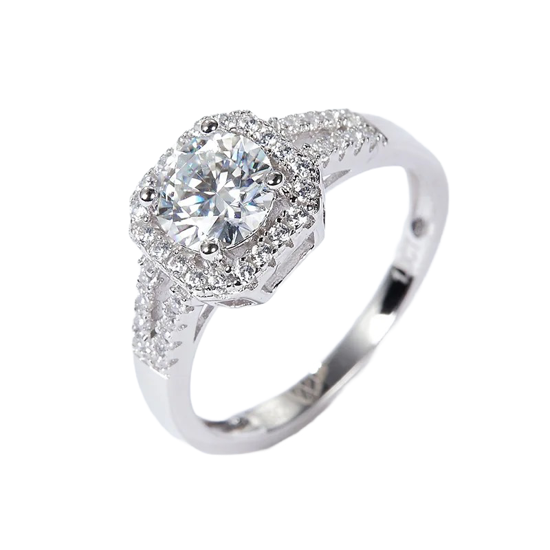 Anillo Infinito - Silver925 - Moissanite
