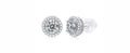 Pendientes " MINI TUPAC " PLATA 925 - MOISSANITE