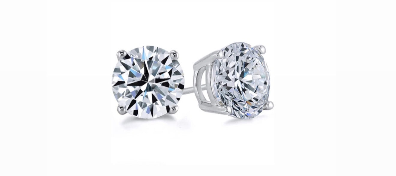 Pendientes “PUNTO LUZ" ARGENTO 925 10MM